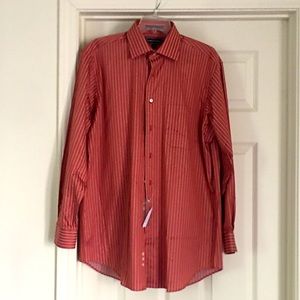 Brand New Paul Fredrick 100% Cotton Dress Shirt